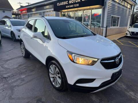 2017 Buick Encore for sale at CLASSIC MOTOR CARS in West Allis WI