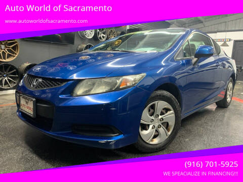 2013 Honda Civic for sale at Auto World of Sacramento in Sacramento CA
