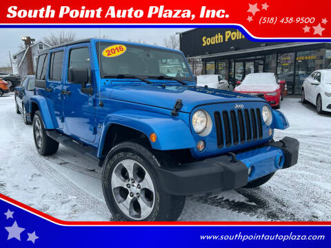 2016 Jeep Wrangler Unlimited for sale at South Point Auto Plaza, Inc. in Albany NY
