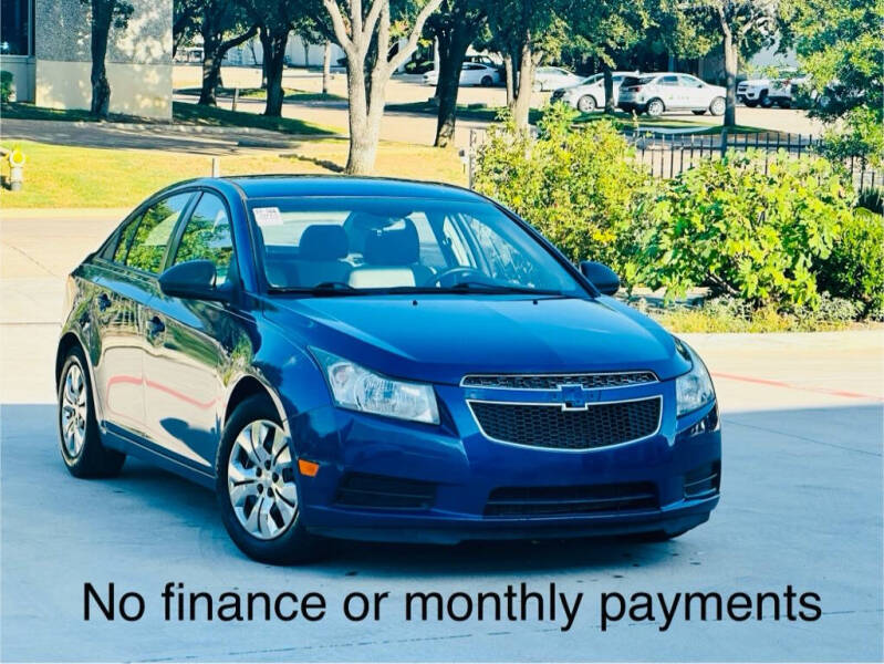 2013 Chevrolet Cruze for sale at Texas Drive Auto in Dallas TX