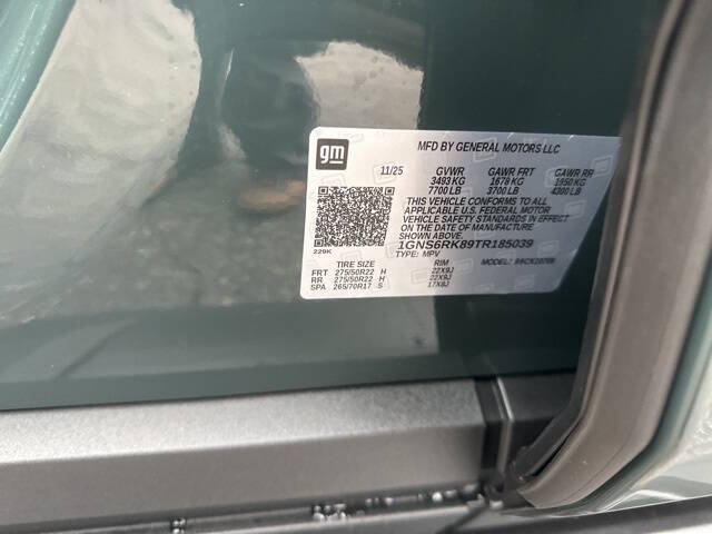 2026 Chevrolet Tahoe RST