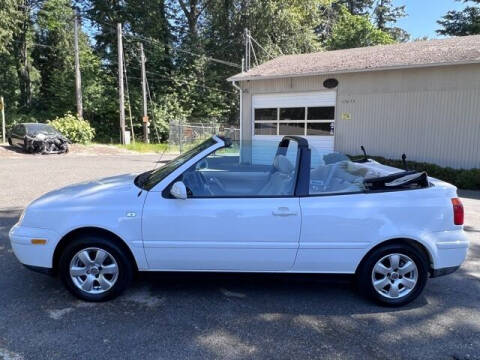 2002 Volkswagen Cabrio for sale at Championship Motors in Redmond WA