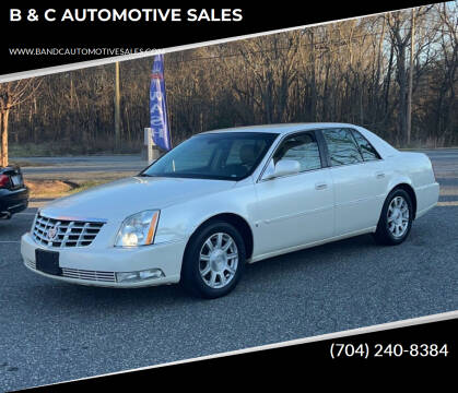 2008 Cadillac DTS for sale at B & C AUTOMOTIVE SALES in Lincolnton NC