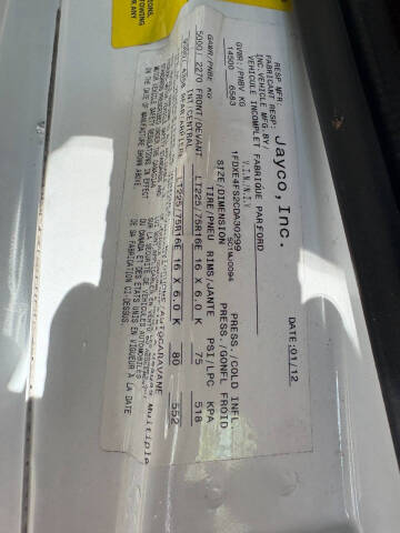 2012 Ford E-450 CHASSIS
