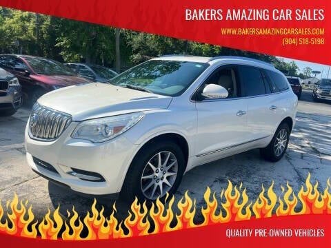 2013 Buick Enclave for sale at Bakers Amazing Car Sales in Jacksonville FL