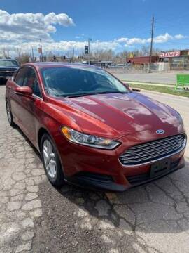 2014 Ford Fusion for sale at GO GREEN MOTORS in Lakewood CO