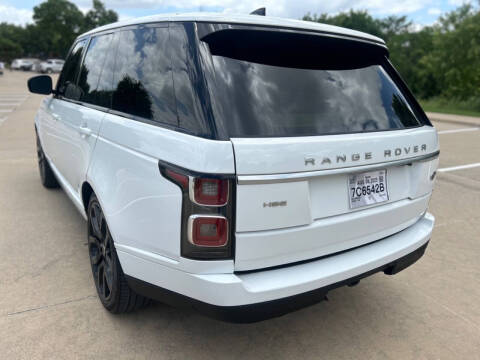 2019 Land Rover Range Rover HSE
