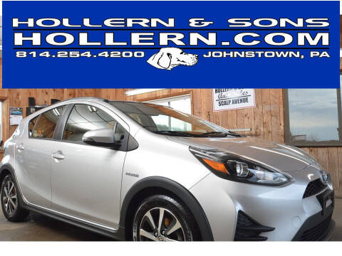 2018 Toyota Prius c for sale at Hollern & Sons Auto Sales in Johnstown PA