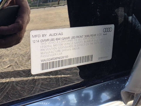 2015 Audi A8 L 4.0T quattro