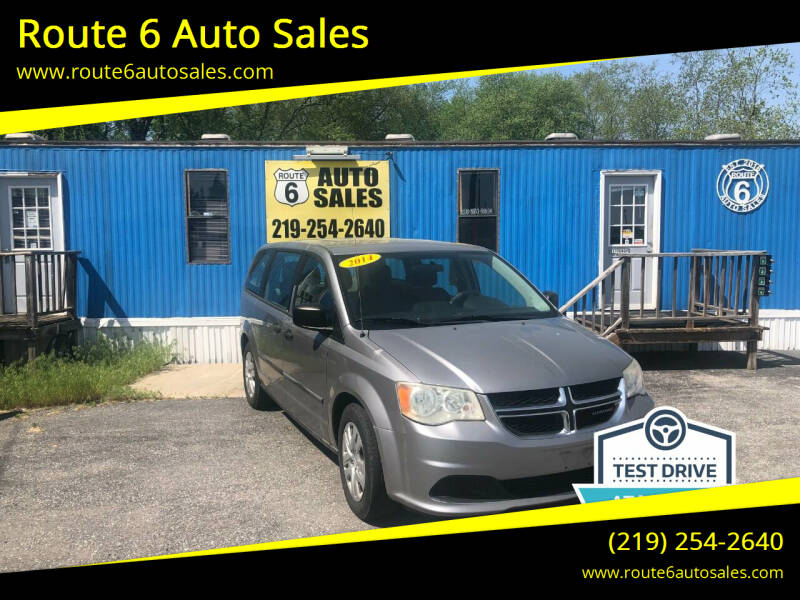 2014 Dodge Grand Caravan for sale at Route 6 Auto Sales in Portage IN