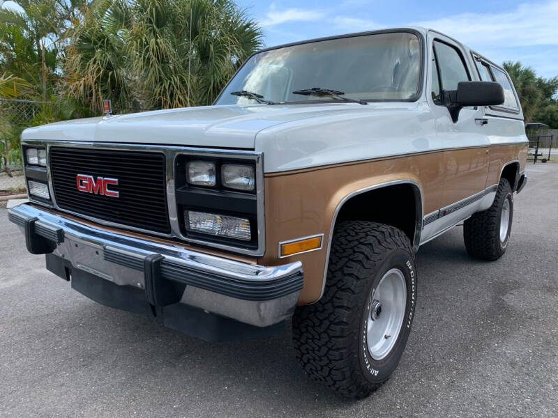 1991 GMC Jimmy for sale at American Classics Autotrader LLC in Pompano Beach FL