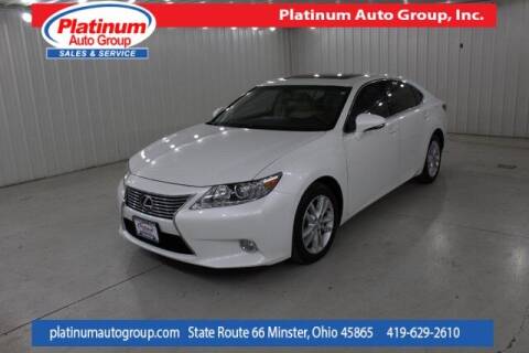 2013 Lexus ES 350 for sale at Platinum Auto Group Inc. in Minster OH