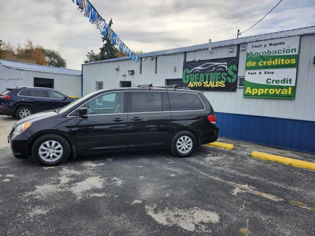 2010 Honda Odyssey for sale at GREATNESS AUTO SALES in Green Bay, WI