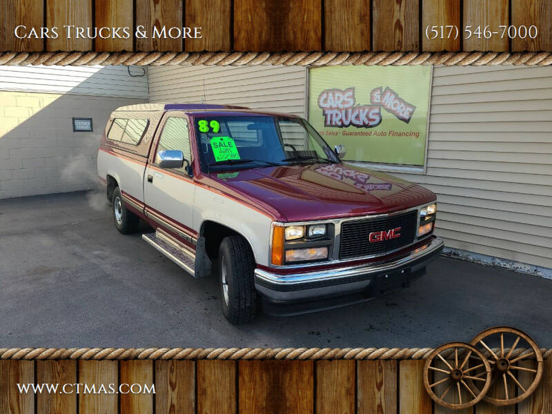 1989 GMC Sierra 1500 for sale at Cars Trucks & More in Howell MI