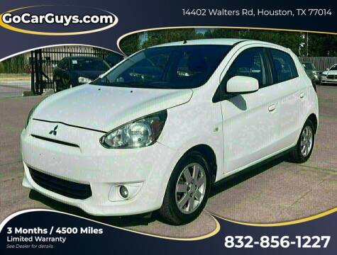 2014 Mitsubishi Mirage for sale at Gocarguys.com in Houston TX