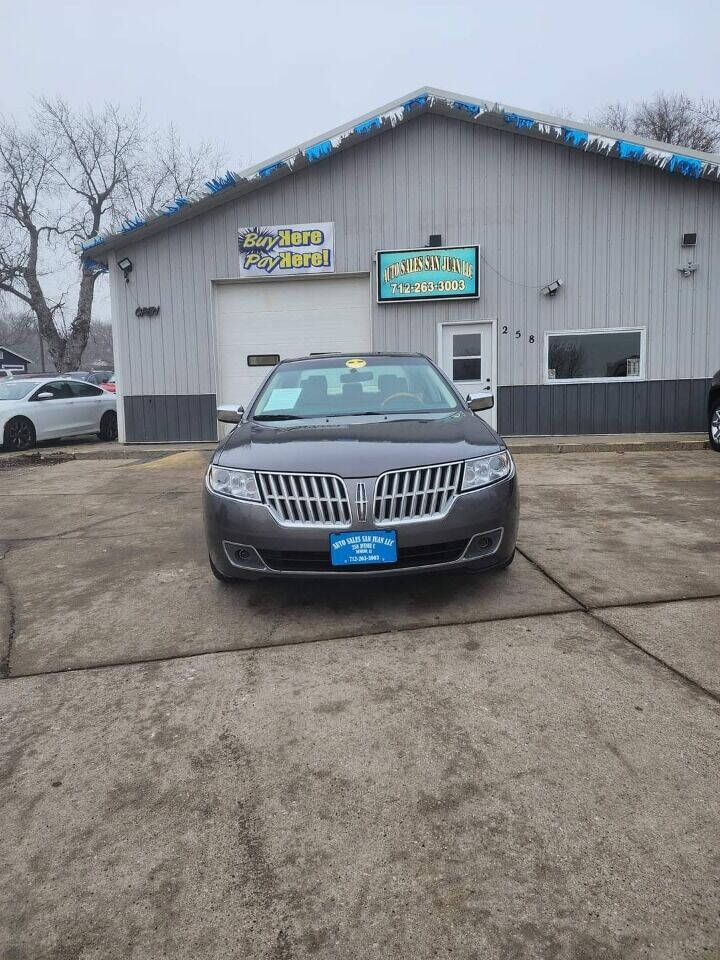 2012 Lincoln MKZ for sale at Auto Sales San Juan in Denison, IA