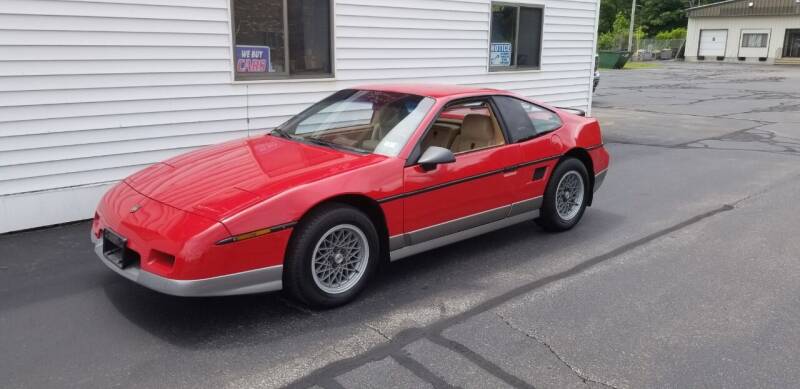 1986 Pontiac Fiero for sale at Classic Motor Sports in Merrimack NH
