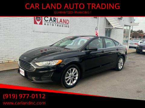 2019 Ford Fusion for sale at CAR LAND  AUTO TRADING in Raleigh NC