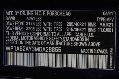 2021 Porsche Cayenne S