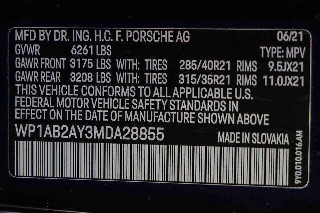 2021 Porsche Cayenne S