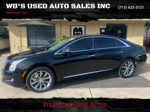 2014 Cadillac XTS for sale at WB'S USED AUTO SALES INC in Houston TX