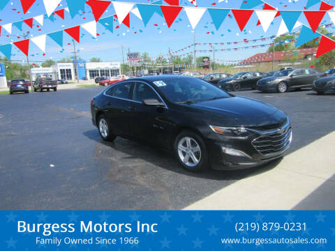 2019 Chevrolet Malibu for sale at Burgess Motors Inc in Michigan City IN