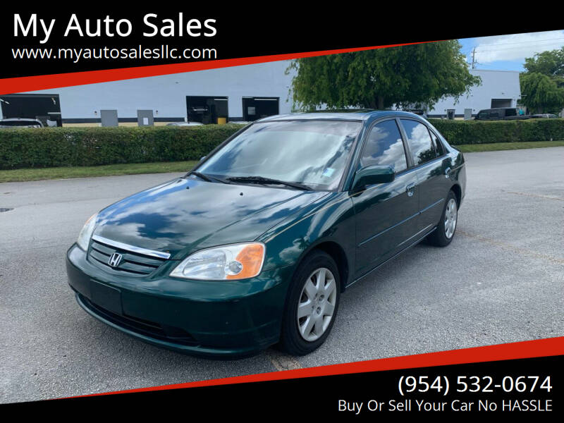 2001 Honda Civic for sale at My Auto Sales in Margate FL