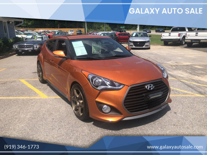 2016 Hyundai Veloster for sale at Galaxy Auto Sale in Fuquay Varina NC