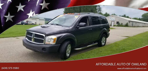 2004 Dodge Durango for sale at Big Deal LLC in Whitewater WI