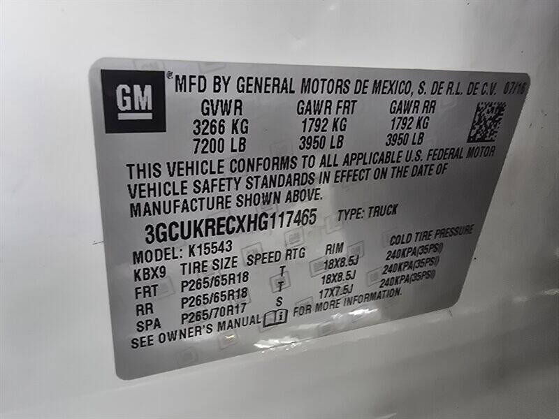 2017 Chevrolet Silverado 1500