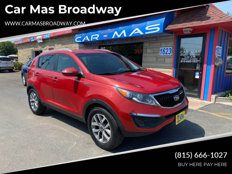 2015 Kia Sportage for sale at Car Mas Broadway in Crest Hill IL