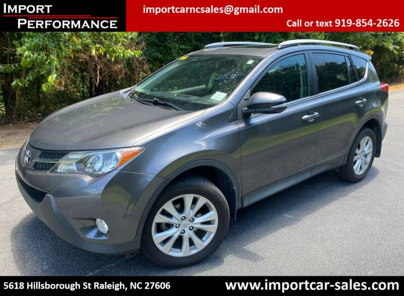 2015 Toyota RAV4 for sale at Import Performance Sales in Raleigh NC