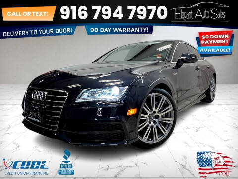 2013 Audi A7 for sale at Elegant Auto Sales in Rancho Cordova CA