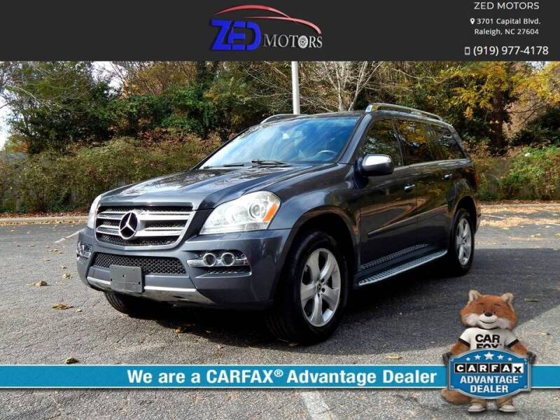 2010 Mercedes-Benz GL-Class for sale at Zed Motors in Raleigh NC