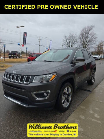 2020 Jeep Compass for sale at Williams Brothers Pre-Owned Monroe in Monroe MI