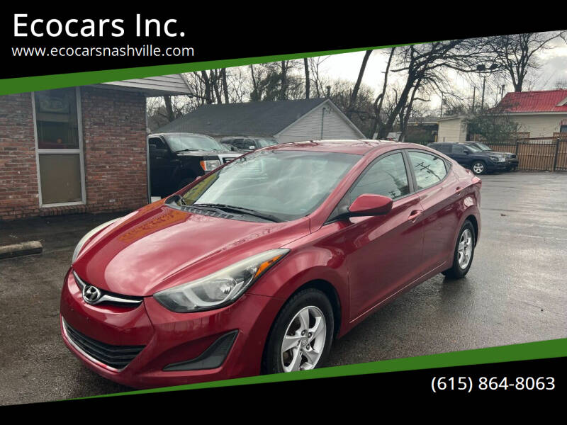 2014 Hyundai Elantra for sale at Ecocars Inc. in Nashville TN