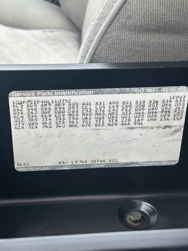 1987 Chevrolet Camaro Z28