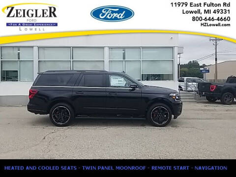 2024 Ford Expedition MAX for sale at Zeigler Ford of Plainwell- Jeff Bishop - Zeigler Ford of Lowell in Lowell MI