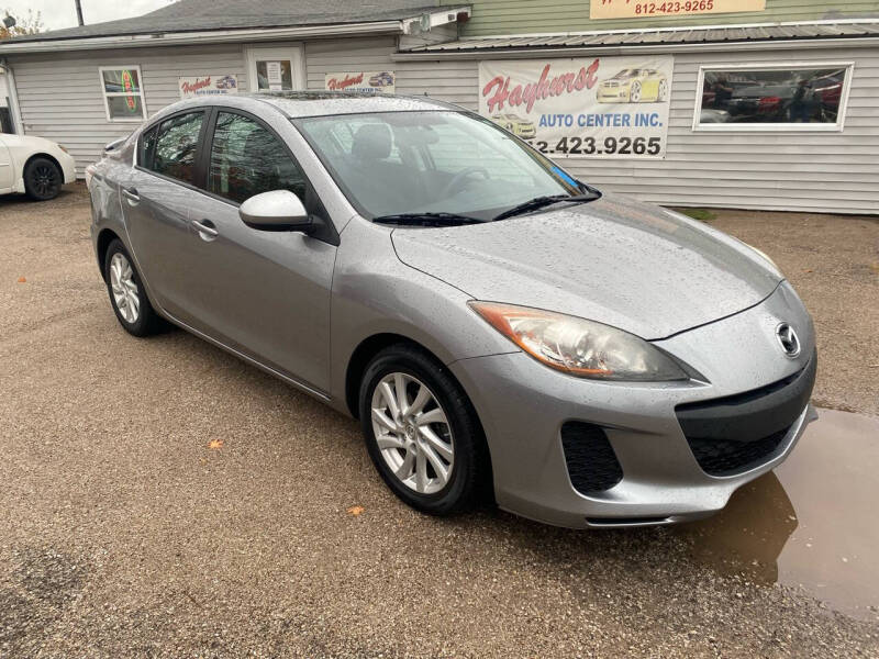 2012 Mazda MAZDA3 for sale at Hayhurst Auto Center Inc in Evansville IN