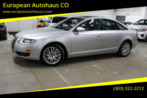 2007 Audi A6 for sale at European Autohaus CO in Denver CO