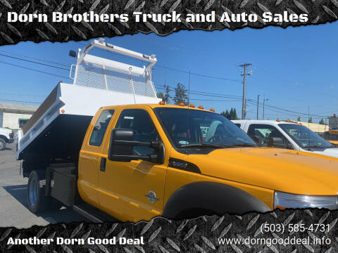 2012 Ford F450 Dump for sale at Dorn Brothers Truck and Auto Sales in Salem OR