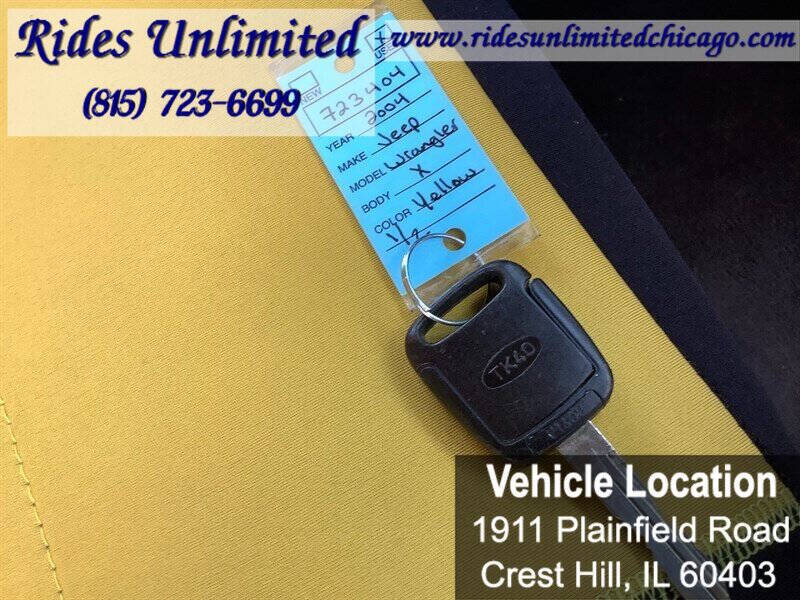 2004 Jeep Wrangler X