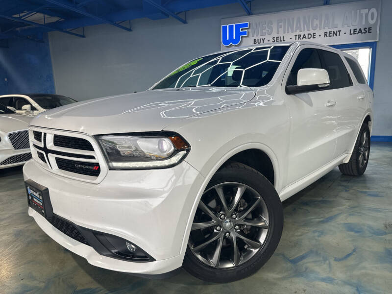 2017 Dodge Durango for sale at Wes Financial Auto in Dearborn Heights MI