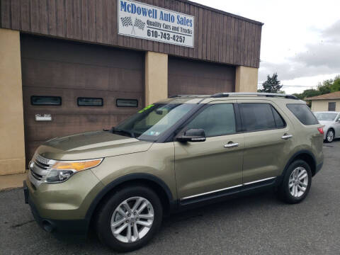 2012 Ford Explorer for sale at McDowell Auto Sales in Temple PA