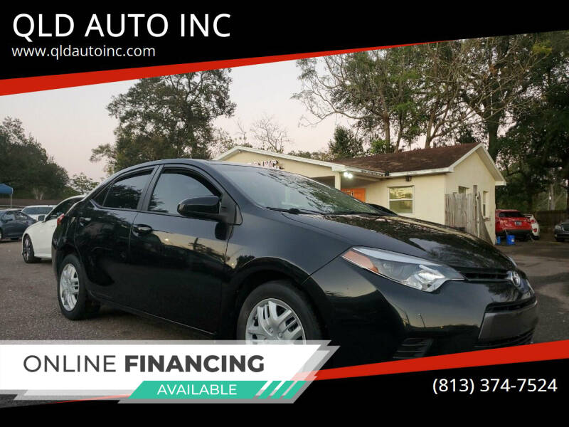 2016 Toyota Corolla for sale at QLD AUTO INC in Tampa FL