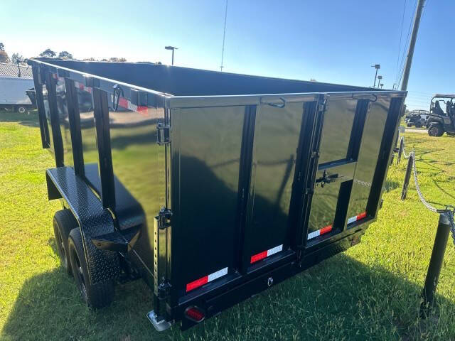 2025 Down 2 Earth 7x14 Dump Trailer 4' sides
