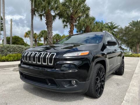 2018 Jeep Cherokee for sale at JT AUTO INC in Oakland Park FL