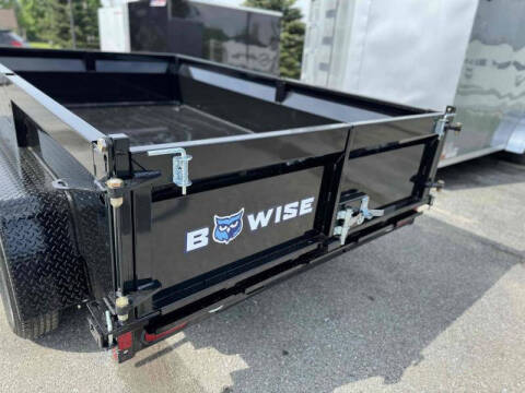 2025 BWISE 6x10 Dump Trailer 7K w/ Ramps