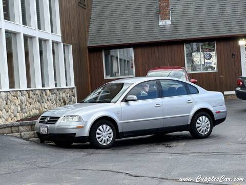 2003 Volkswagen Passat for sale at Cupples Car Company in Belmont NH