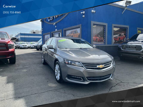 2018 Chevrolet Impala for sale at Carwize in Detroit MI